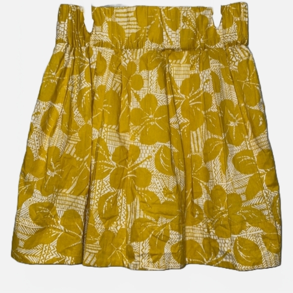 Forever 21 Tropical Floral Pleated Skirt Small - Picture 1 of 10